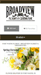 Mobile Screenshot of broadviewflorist.net